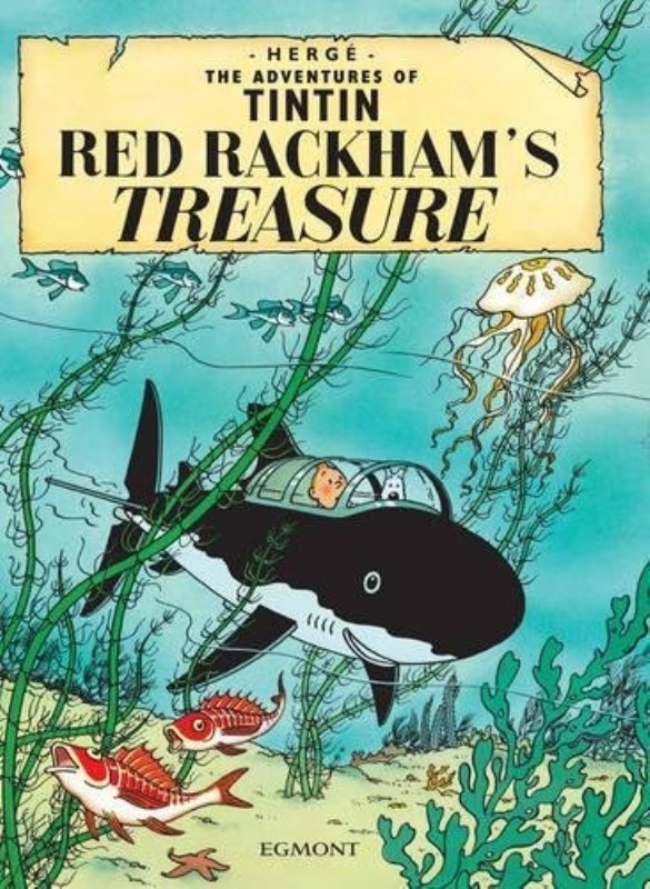 تصویر  Red Rackhams Treasure (the adventures of tintin)