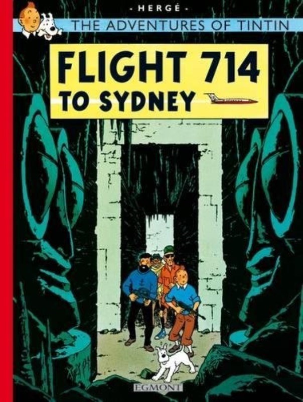 تصویر  Flight 714 to Sydney (The adventures of Tintin)